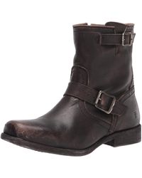 frye smith engineer black