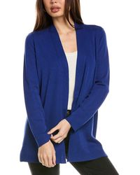 Jones New York - Open Front Cardi W/novelty Placket - Lyst