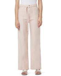 Hudson Jeans - Tie Waist Wide Leg Trouser - Lyst