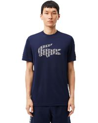 Lacoste - S Performance Crew T-shirt Navy Xl - Lyst