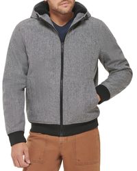 Dockers - Softshell Sherpa Lined Bomber Jacket - Lyst