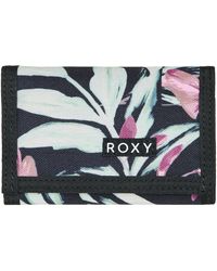 Roxy - Friendly | Lightweight | Recycled Polyester | Card Slots | Change Pocket - Anthracite Wind Swept - Lyst