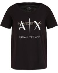 Armani Exchange - A | X Armani Exchange Milano Edition Cotton Crewneck T-shirt - Lyst