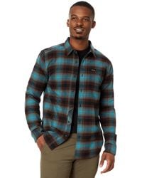 Volcom - Caden Plaid Long Sleeve Flannel Shirt - Lyst