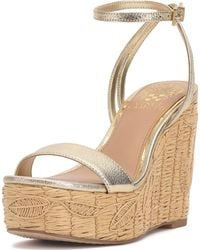 Vince Camuto - Emrey Wedge Sandal - Lyst