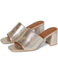 Seychelles - Adapt Distressed Suede Mule Heeled Sandal - Lyst