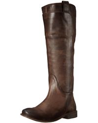 frye paige tall riding boot slate