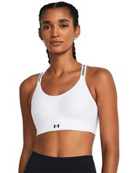 Under Armour - S Infinity Mid Impact Sports Bra, - Lyst