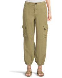 Sanctuary - Take Over Linen Joggers Bamboo - Lyst
