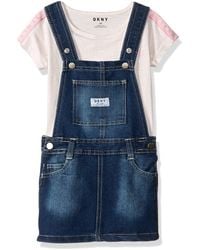 DKNY Girls Short Sleeve Top and Skirtall Set