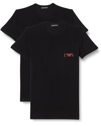 Emporio Armani - 2-pack Bold Monogram T-shirt T Shirt - Lyst