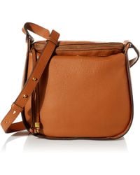 vince camuto black leather crossbody purse