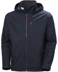 Helly Hansen - Crew Hooded Waterproof Windproof Breathable Rain Coat Jacket - Lyst