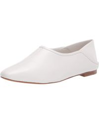 Vince womens Contemporary Ballet Flat Offwhite 5 US