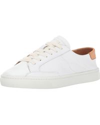 Soludos - Ibiza Classic Lace-up Leather Sneakers White - Lyst