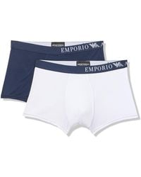 Emporio Armani - Bamboo Viscose 2 Pack Trunk - Lyst
