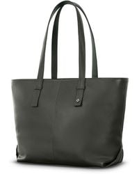 Samsonite - Mobile Solution 2 Leather Tote Bag - Olive - Lyst