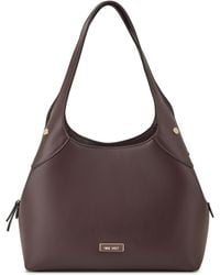Nine West - Eamon Triple Compartment Large Shoulder Bag - Lyst