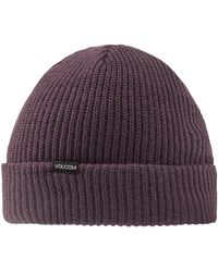 Volcom - Polar Lined Roll Over Classic Fit Beanie - Lyst