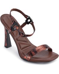 Karl Lagerfeld - Paris Cybil Evening Ankle Strap Dress Heel Heeled Sandal - Lyst