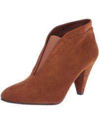 CL By Chinese Laundry Heeled Bootie Ankle Boot - Brown