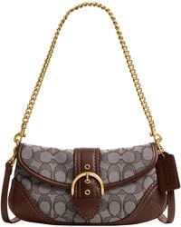 COACH - Soho Shoulder Bag 25 In Signature Jacquard - Lyst