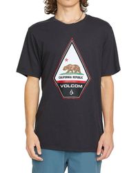 Volcom - Californeye-eh Short Sleeve California Tee - Lyst
