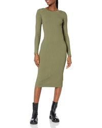 Guess - Long Sleeve Florinda Maxi Sweater Dress - Lyst