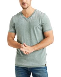 Lucky Brand - Venice Burnout V-neck Tee Shirt - Lyst