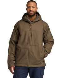 Timberland - Gritman Flex Canvas Hooded Jacket - Lyst