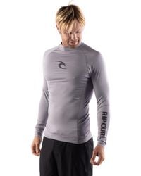 Rip Curl - Standard Long Sleeve Rashguard-upf 50+ Sun Protection Surf Shirt - Lyst