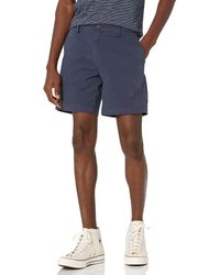 Goodthreads Slim-fit 7" Flat-front Comfort Stretch Chino Short - Blue