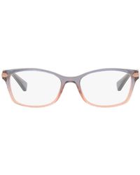 COACH - Hc6065-5554 Eyeglass Frame Shimmer Violet Peach Gradient W/demo Lens 51mm - Lyst