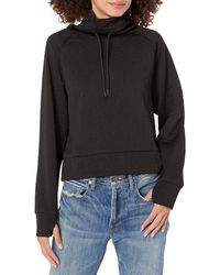Juicy Couture Jacquard Quilted Crop Pullover - Black