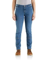 Carhartt - Size Rugged Flex Relaxed Fit Double-front Jean - Lyst