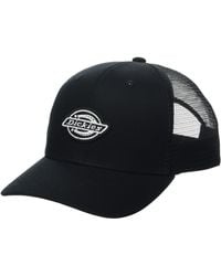 Dickies - Low Pro Logo Trucker Hat Black - Lyst