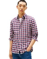 Tommy Hilfiger - Heritage Oxford Tartan Regular Long Sleeve Shirts - Lyst