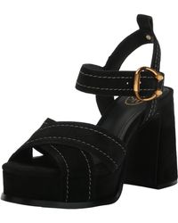 Ash - Melany Platform Sandal-stylish High Heel With Adjustable Ankle Strap - Lyst