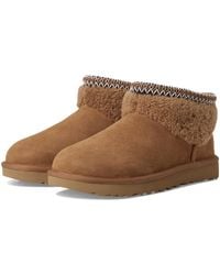 UGG - Classic Ultra Mini Maxi Curly Fashion Boot - Lyst
