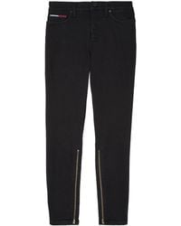 Tommy Hilfiger - Adaptive High Rise Super Skinny Fit Jean With Magnetic Fly Closure - Lyst