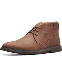 Clarks - Malwood Top Chukka Stivali Uomo - Lyst