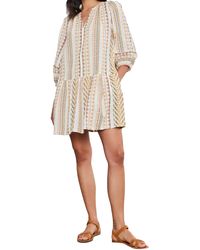 Velvet By Graham & Spencer - Velvet By Graham And Spencer Numa Island Stripe Dress - Lyst