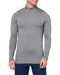 Under Armour - S Coldgear Armour Fitted Mock Long-sleeve T-shirt - Lyst