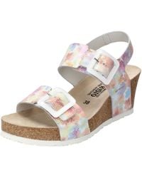 Mephisto - Lissia Wedge Sandal - Lyst