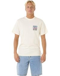 Rip Curl - Relaxed Fit Logo Crew T-shirt - Lyst