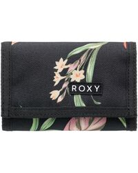 Roxy - Friendly | Lightweight | Recycled Polyester | Card Slots | Change Pocket - Anthracite Island - Lyst