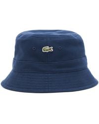 Lacoste - Organic Cotton Bucket Hat - Lyst