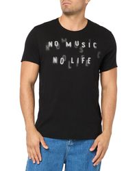 John Varvatos - No Music No Life Tee - Lyst