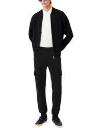 Lacoste - Regular Fit Non-brushed Fleece Cargo Sweatpants - Lyst