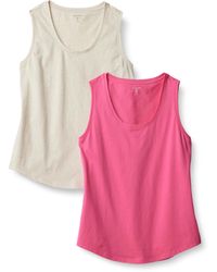 Amazon Essentials - Regular-fit 100% Cotton Sleeveless Tank Top - Lyst